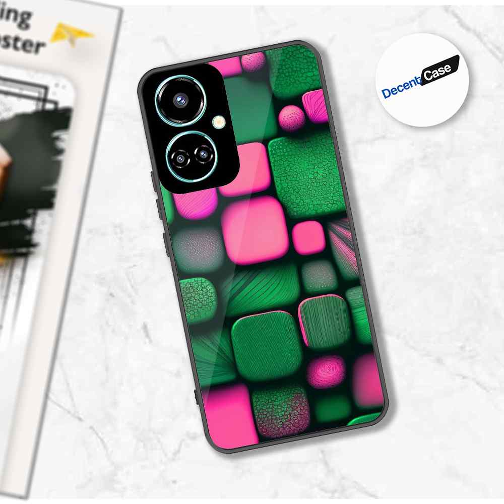 Tecno Camon 19 Cover - Stones Series - Premium Printed Metal soft Bumper shock Proof Case
