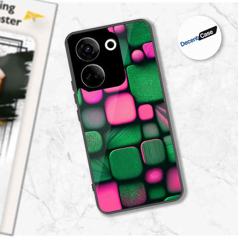 Tecno Camon 20 Pro Cover - Stones Series - Premium Printed Metal soft Bumper shock Proof Case