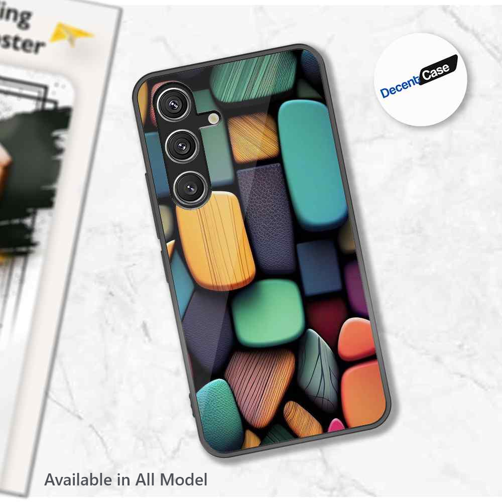 Geometric Stones Series - HQ Ultra Shine Premium Metal Phone Case Available in All Models