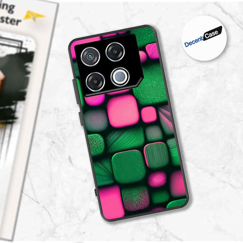 Infinix GT 20 Pro Cover - Stones Series - Premium Printed Metal soft Bumper shock Proof Case