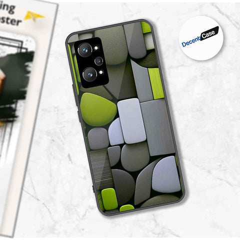 Realme GT Neo 2 Cover - Stones Series - Premium Printed Metal soft Bumper shock Proof Case