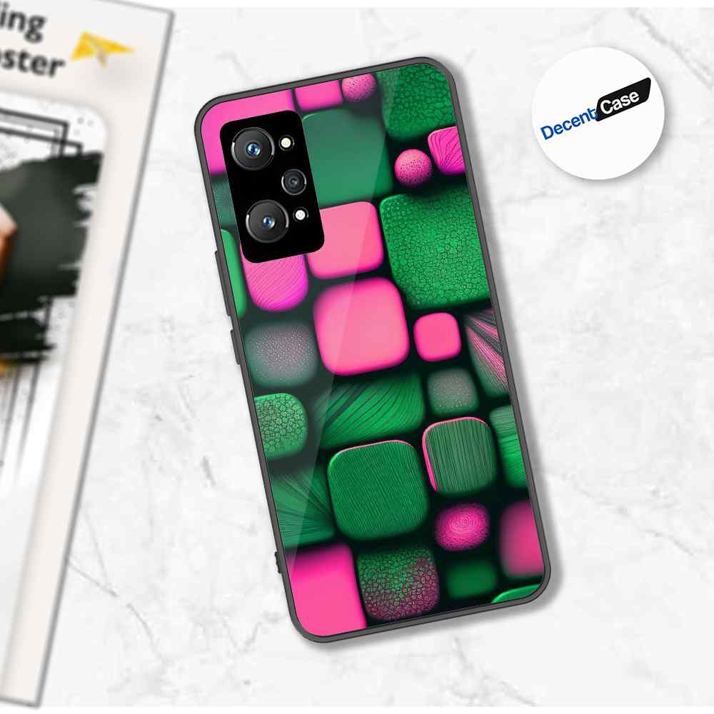 Realme GT Neo 2 Cover - Stones Series - Premium Printed Metal soft Bumper shock Proof Case