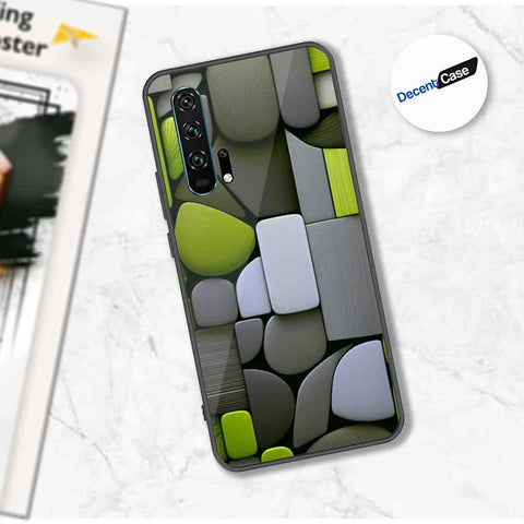 Honor 20 Pro Cover - Stones Series - Premium Printed Metal soft Bumper shock Proof Case