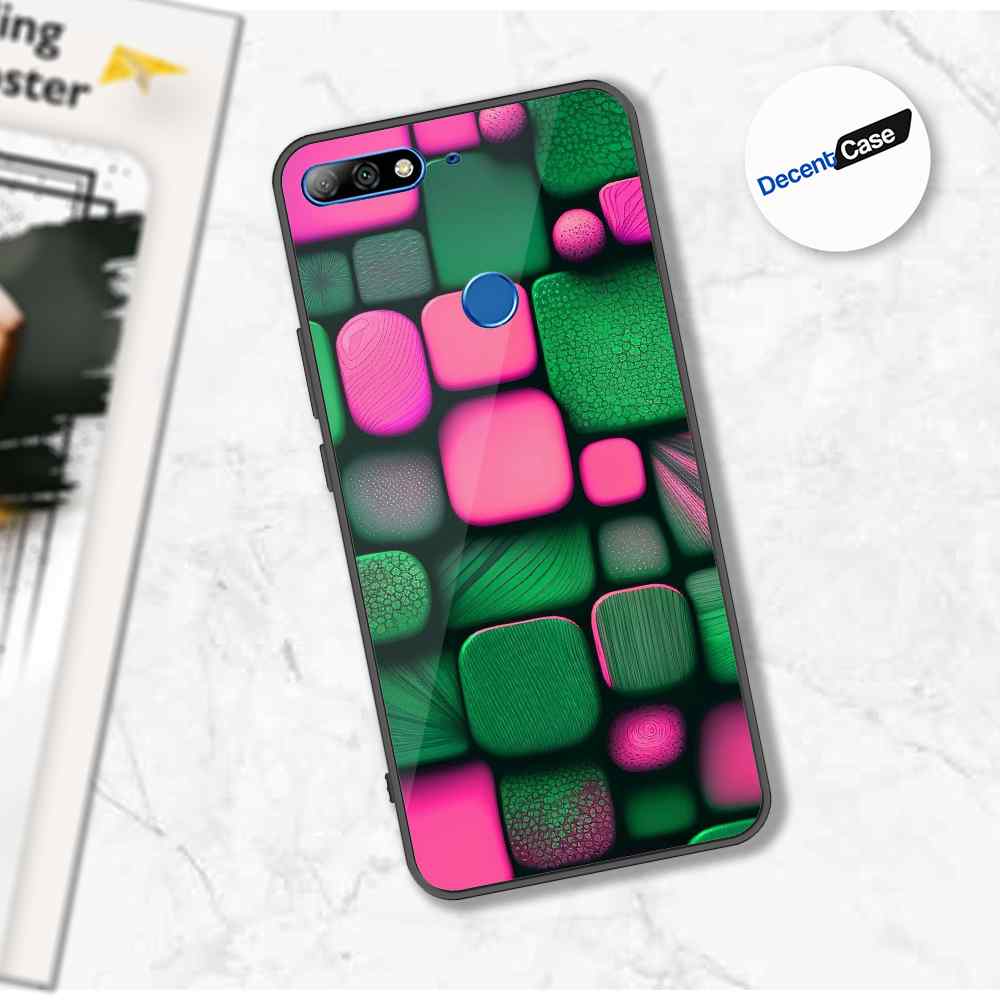 Huawei Honor 7C Cover - Stones Series - Premium Printed Metal soft Bumper shock Proof Case