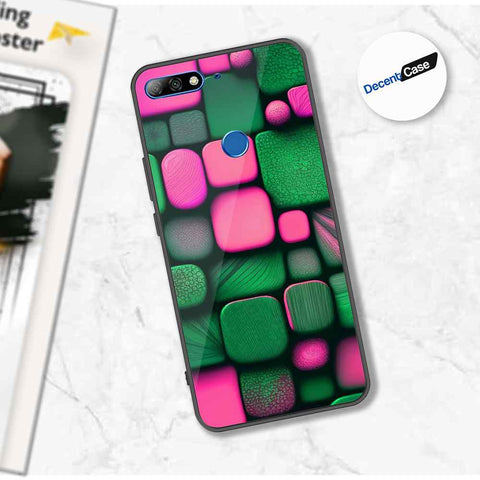 Huawei Honor 7C Cover - Stones Series - Premium Printed Metal soft Bumper shock Proof Case