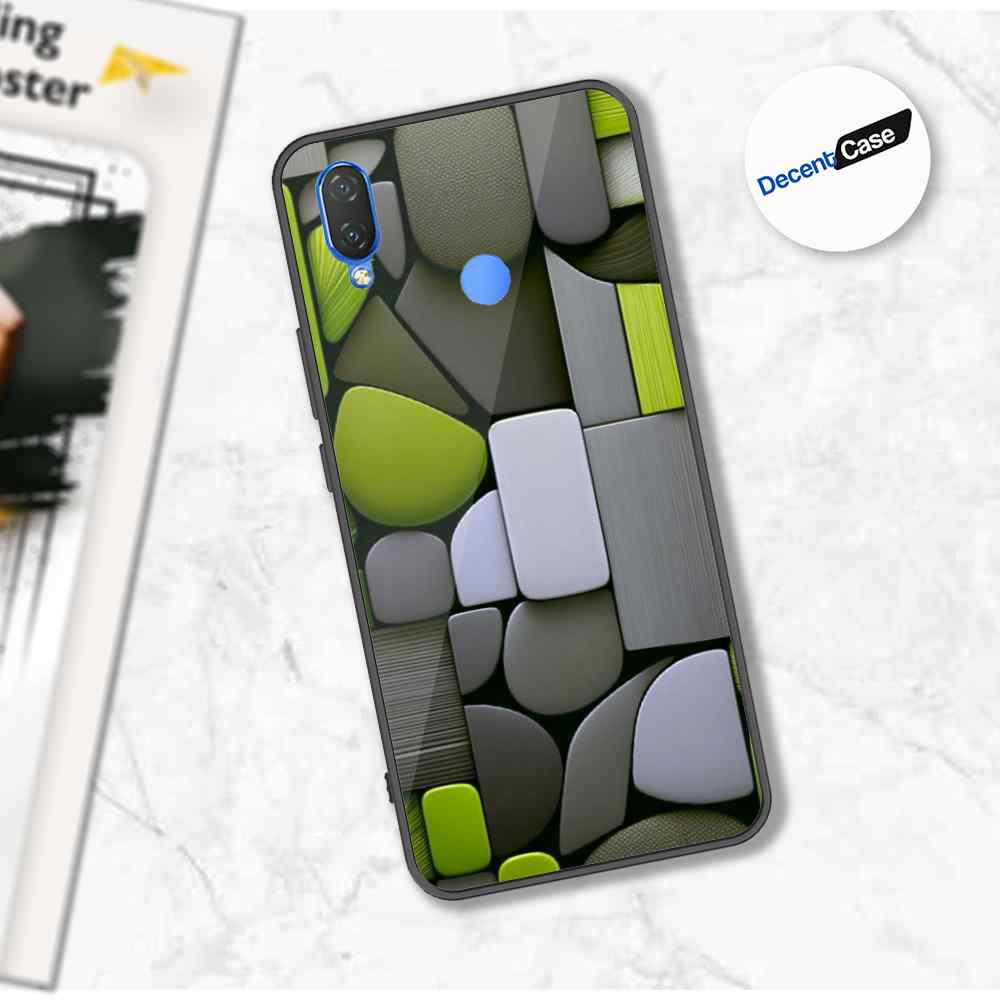 Huawei Honor 8C Cover - Stones Series - Premium Printed Metal soft Bumper shock Proof Case