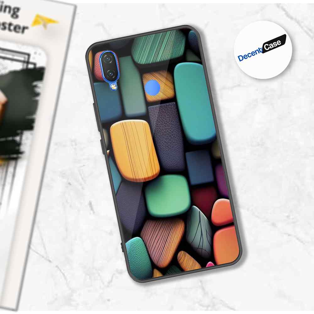 Huawei Honor 8C Cover - Stones Series - Premium Printed Metal soft Bumper shock Proof Case