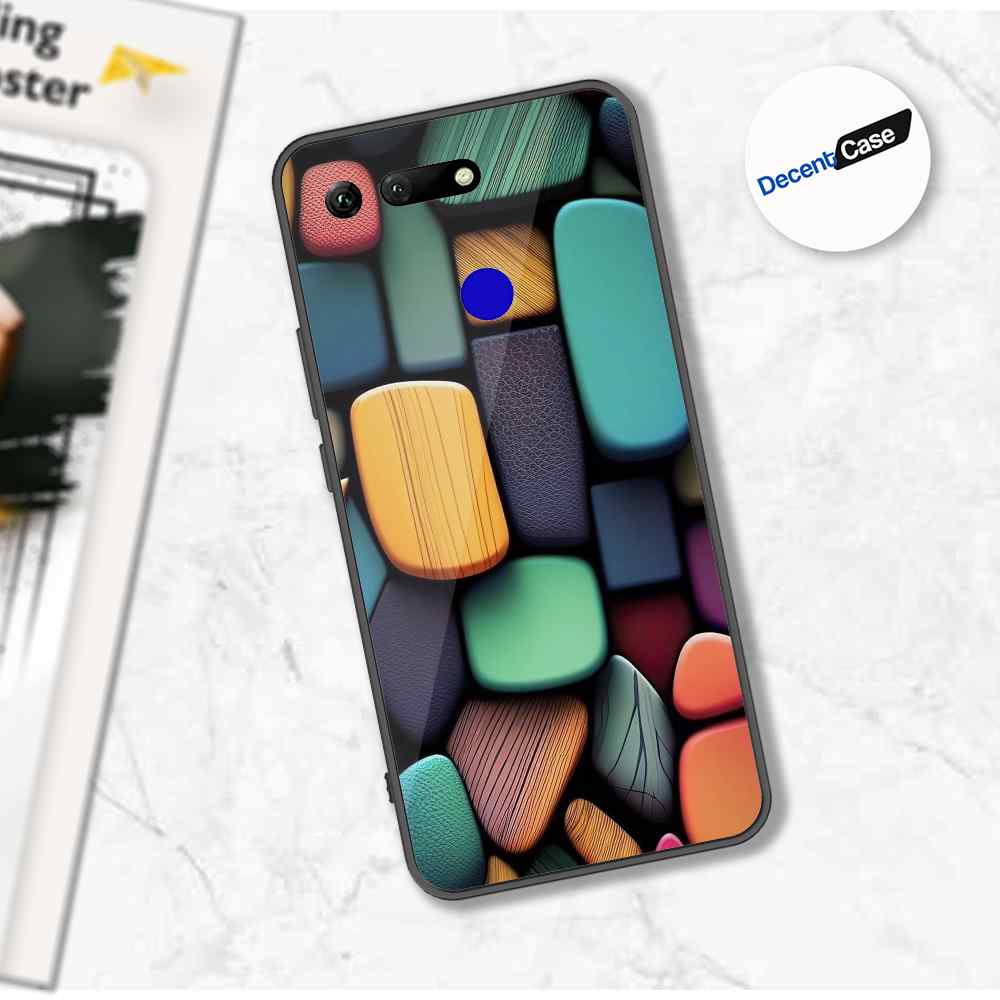 Huawei Honor View 20 Cover - Stones Series - Premium Printed Metal soft Bumper shock Proof Case