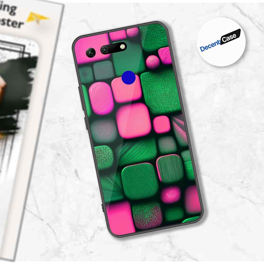 Huawei Honor View 20 Cover - Stones Series - Premium Printed Metal soft Bumper shock Proof Case