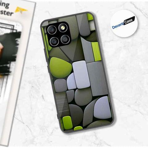 Honor X8 5G Cover - Stones Series - Premium Printed Metal soft Bumper shock Proof Case