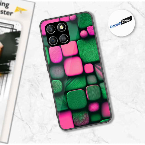 Honor X6 Cover - Stones Series - Premium Printed Metal soft Bumper shock Proof Case