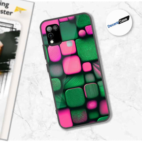Infinix Hot 10 Play Cover - Stones Series - Premium Printed Metal soft Bumper shock Proof Case