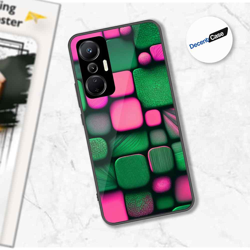 Infinix Hot 20S Cover - Stones Series - Premium Printed Metal soft Bumper shock Proof Case