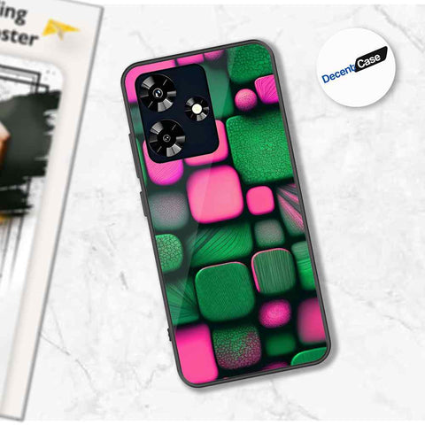 Infinix Hot 30 Cover - Stones Series - Premium Printed Metal soft Bumper shock Proof Case
