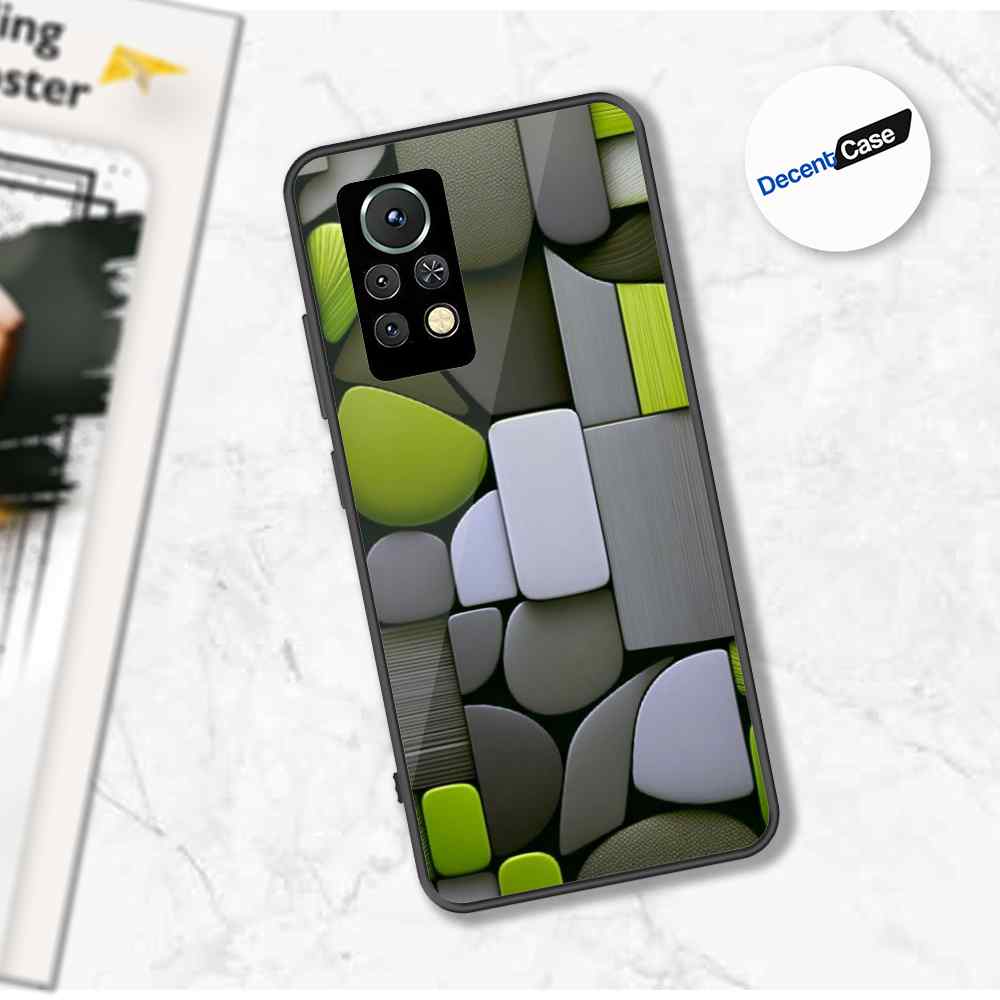 Infinix Note 11 Pro Cover - Stones Series - Premium Printed Metal soft Bumper shock Proof Case