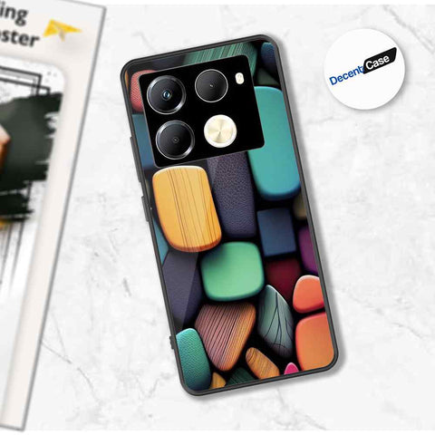 Infinix Note 40 Pro Plus Cover - Stones Series - Premium Printed Metal soft Bumper shock Proof Case