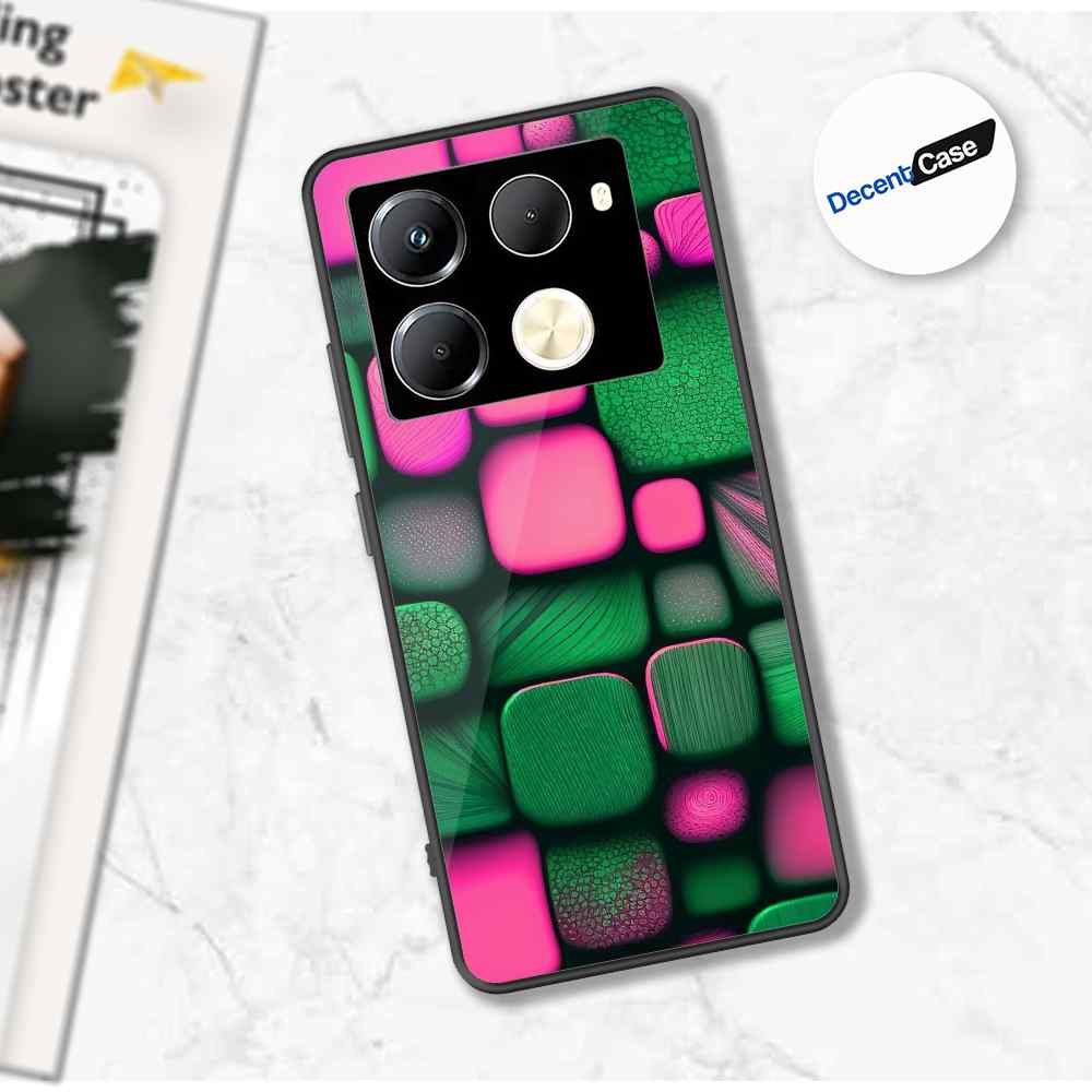 Infinix Note 40 Pro Plus Cover - Stones Series - Premium Printed Metal soft Bumper shock Proof Case