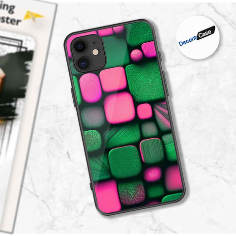 iPhone 11 Cover - Stones Series - Premium Printed Metal soft Bumper shock Proof Case