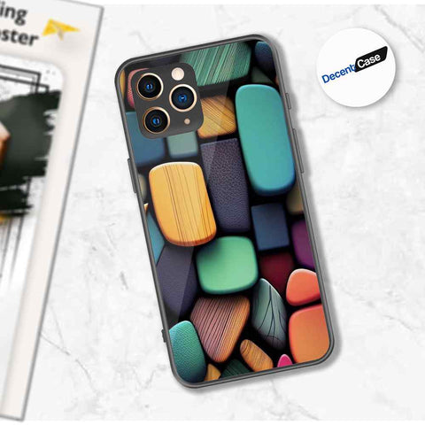 iPhone 11 Pro Max Cover - Stones Series - Premium Printed Metal soft Bumper shock Proof Case