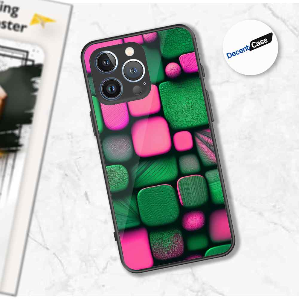 iPhone 12 Pro Cover - Stones Series - Premium Printed Metal soft Bumper shock Proof Case