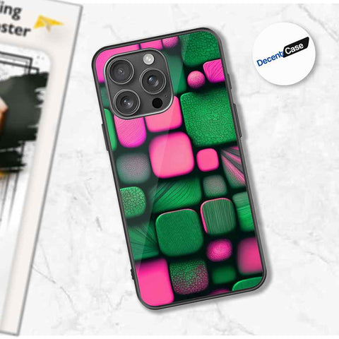iPhone 16 Pro Cover - Stones Series - Premium Printed Metal soft Bumper shock Proof Case