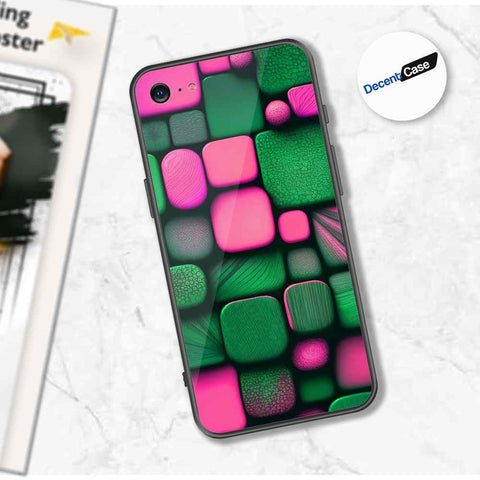 iPhone 8 / 7 Cover - Stones Series - Premium Printed Metal soft Bumper shock Proof Case