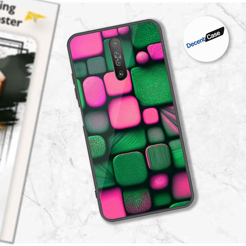 Xiaomi Redmi K30 Cover - Stones Series - Premium Printed Metal soft Bumper shock Proof Case
