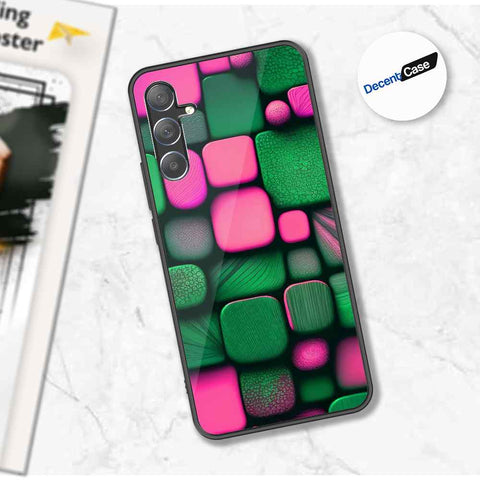 Samsung Galaxy M55 Cover - Stones Series - Premium Printed Metal soft Bumper shock Proof Case