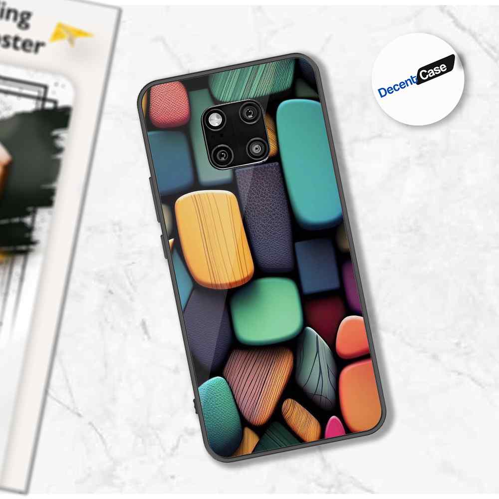 Huawei Mate 20 Pro Cover - Stones Series - Premium Printed Metal soft Bumper shock Proof Case