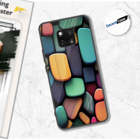 Huawei Mate 20 Pro Cover - Stones Series - Premium Printed Metal soft Bumper shock Proof Case