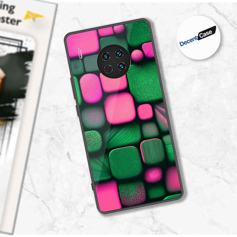 Huawei Mate 30 Cover - Stones Series - Premium Printed Metal soft Bumper shock Proof Case