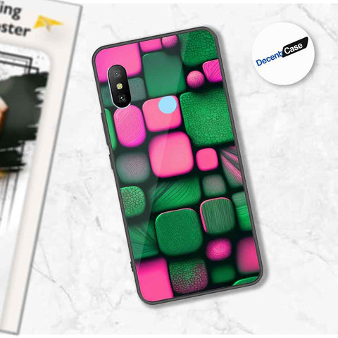 Xiaomi Mi A2 Lite / Redmi 6 Pro Cover - Stones Series - Premium Printed Metal soft Bumper shock Proof Case