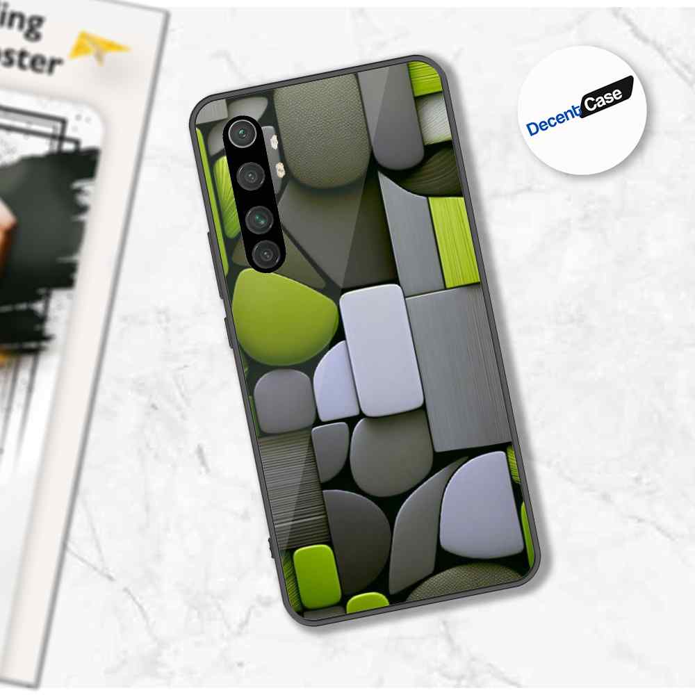 Xiaomi Mi Note 10 Lite Cover - Stones Series - Premium Printed Metal soft Bumper shock Proof Case