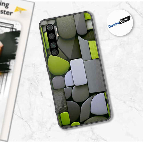 Xiaomi Mi Note 10 Lite Cover - Stones Series - Premium Printed Metal soft Bumper shock Proof Case
