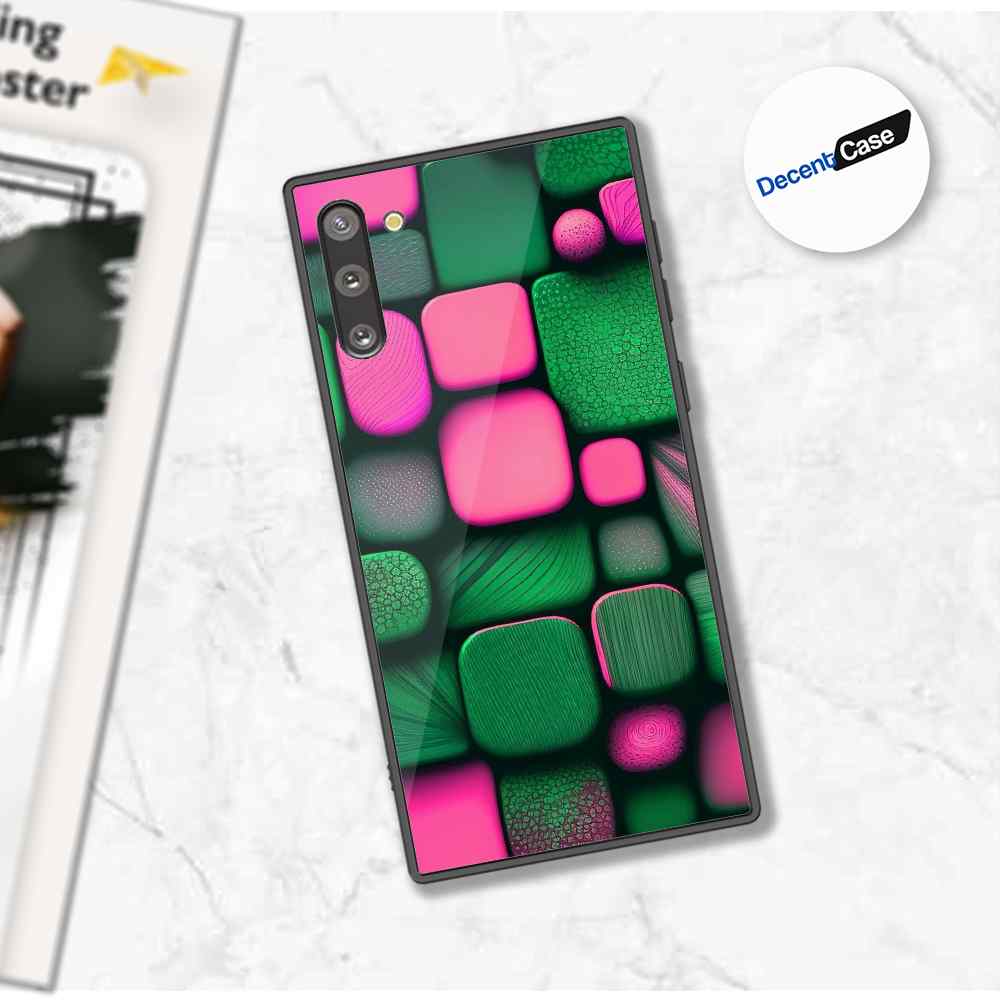 Samsung Galaxy Note 10 Cover - Stones Series - Premium Printed Metal soft Bumper shock Proof Case