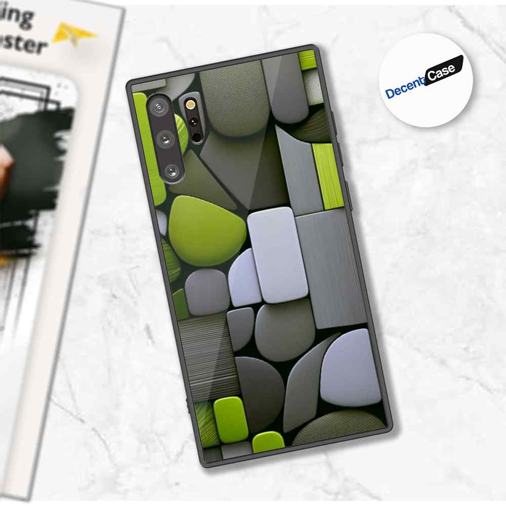 Samsung Galaxy Note 10 Plus Cover - Stones Series - Premium Printed Metal soft Bumper shock Proof Case