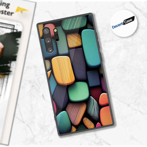 Samsung Galaxy Note 10 Plus Cover - Stones Series - Premium Printed Metal soft Bumper shock Proof Case
