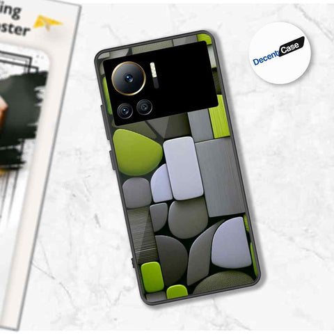Infinix Note 12 VIP Cover - Stones Series - Premium Printed Metal soft Bumper shock Proof Case