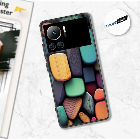 Infinix Note 12 VIP Cover - Stones Series - Premium Printed Metal soft Bumper shock Proof Case
