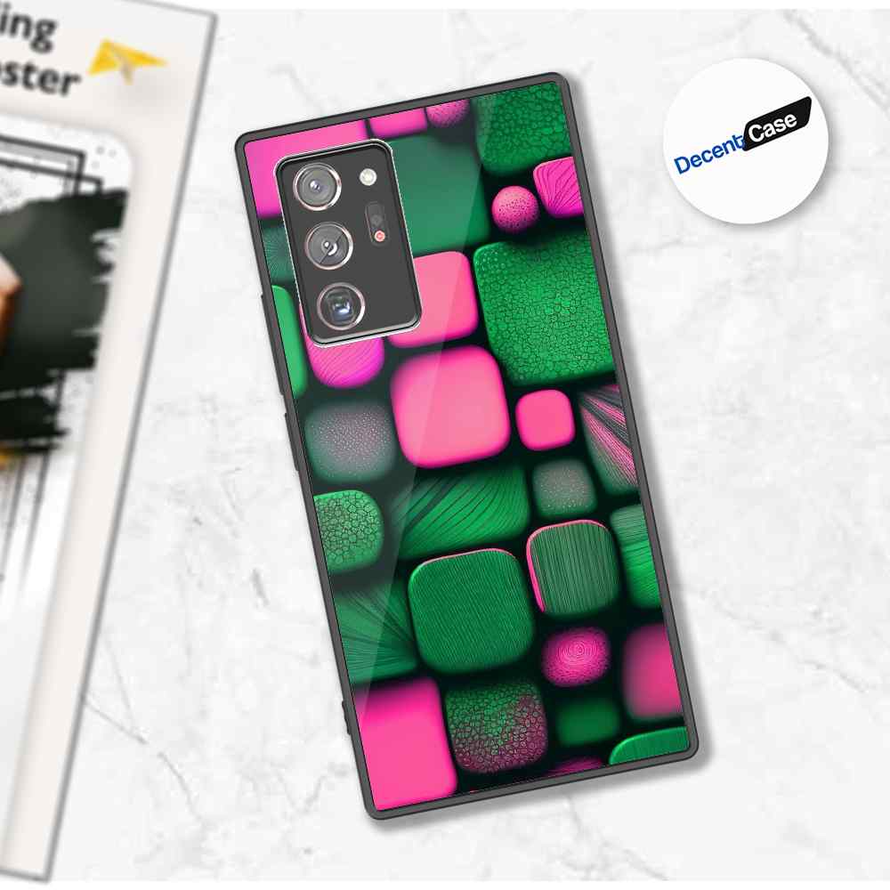 Samsung Galaxy Note 20 Cover - Stones Series - Premium Printed Metal soft Bumper shock Proof Case