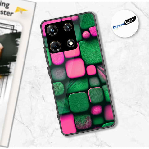 Infinix Note 30 Pro Cover - Stones Series - Premium Printed Metal soft Bumper shock Proof Case