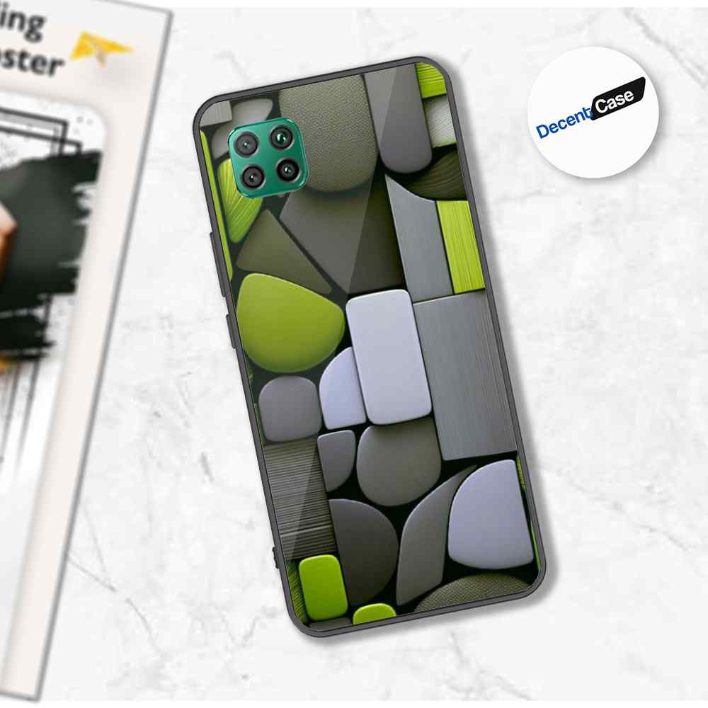 Huawei Nova 7i Cover - Stones Series - Premium Printed Metal soft Bumper shock Proof Case