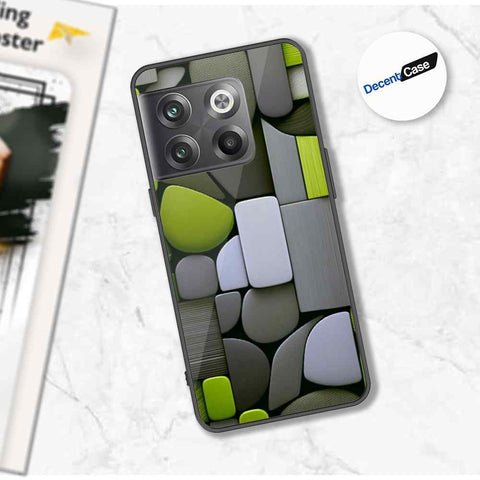 OnePlus 10T Cover - Stones Series - Premium Printed Metal soft Bumper shock Proof Case