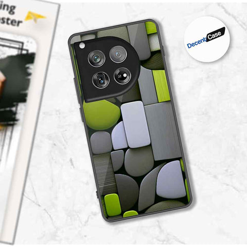 OnePlus 12 Cover - Stones Series - Premium Printed Metal soft Bumper shock Proof Case