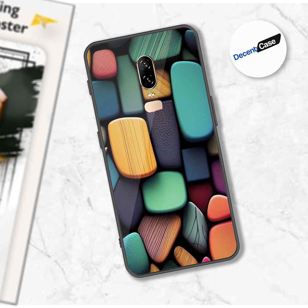 OnePlus 6 Cover - Stones Series - Premium Printed Metal soft Bumper shock Proof Case