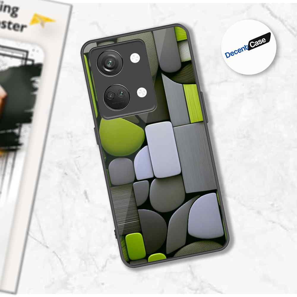 One Plus Nord 3 Cover - Stones Series - Premium Printed Metal soft Bumper shock Proof Case