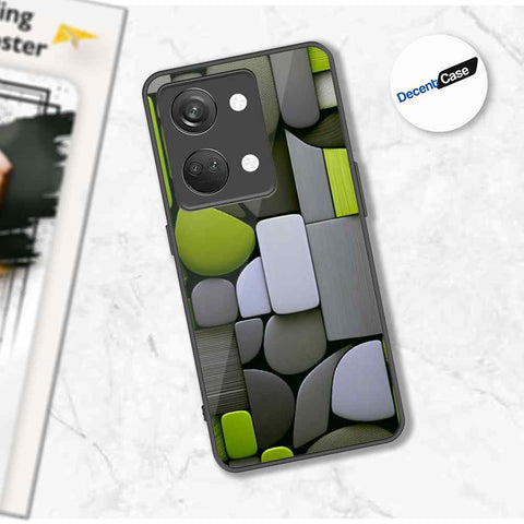 One Plus Nord 3 Cover - Stones Series - Premium Printed Metal soft Bumper shock Proof Case