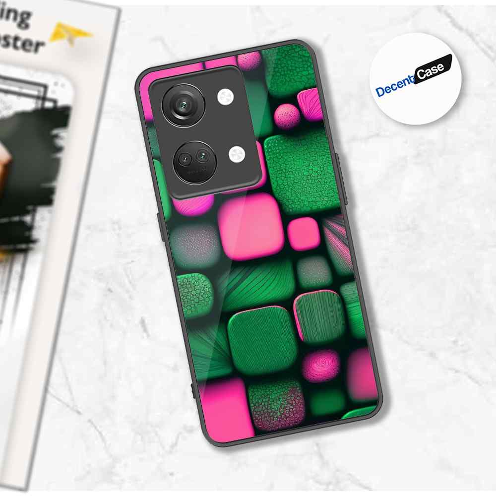 One Plus Nord 3 Cover - Stones Series - Premium Printed Metal soft Bumper shock Proof Case