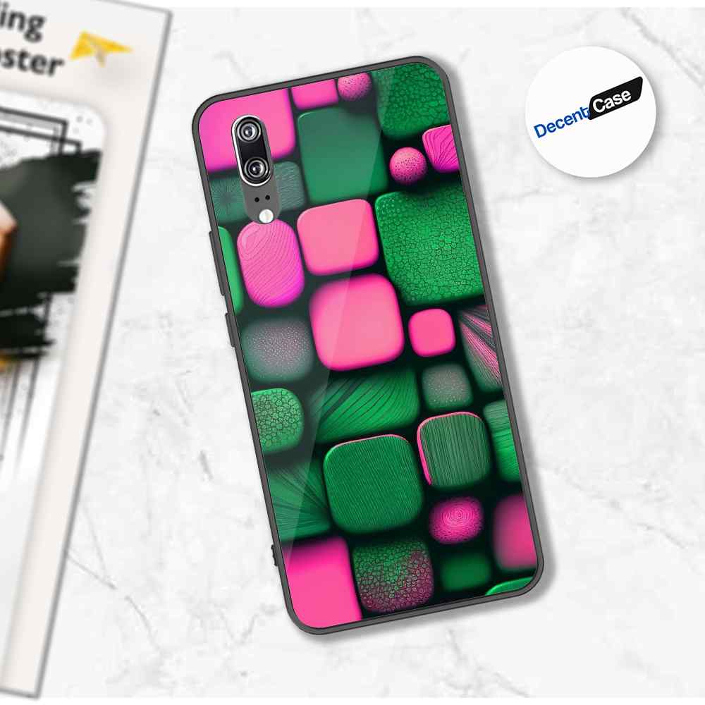 Huawei P20 Cover - Stones Series - Premium Printed Metal soft Bumper shock Proof Case