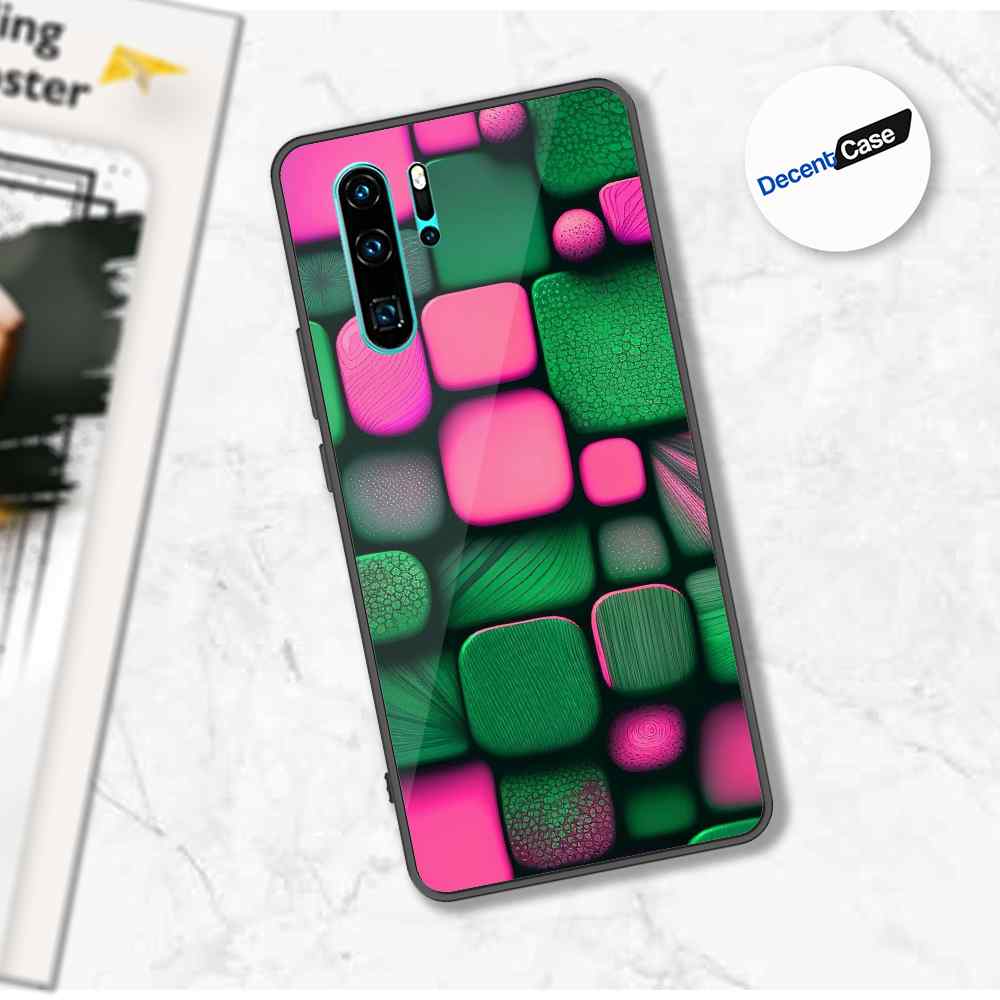 Huawei P30 Pro Cover - Stones Series - Premium Printed Metal soft Bumper shock Proof Case
